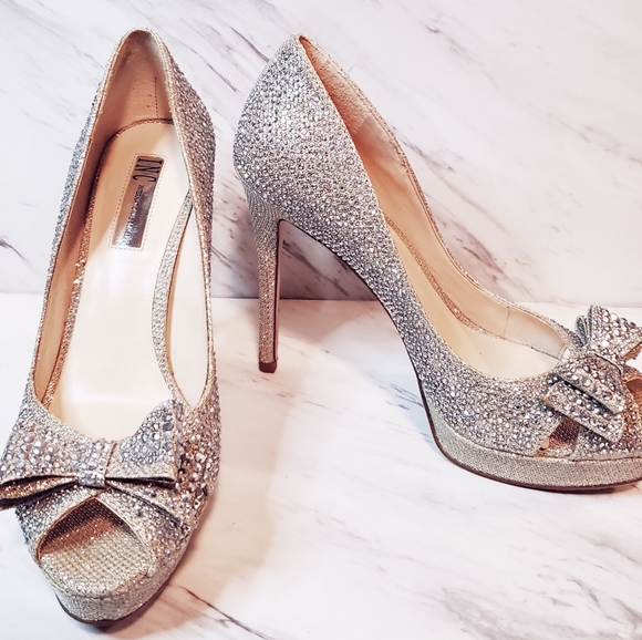 Inc International Concepts Vernaa Rhinestone Bow *Perfect for the Holidays* - Picture 3 of 8